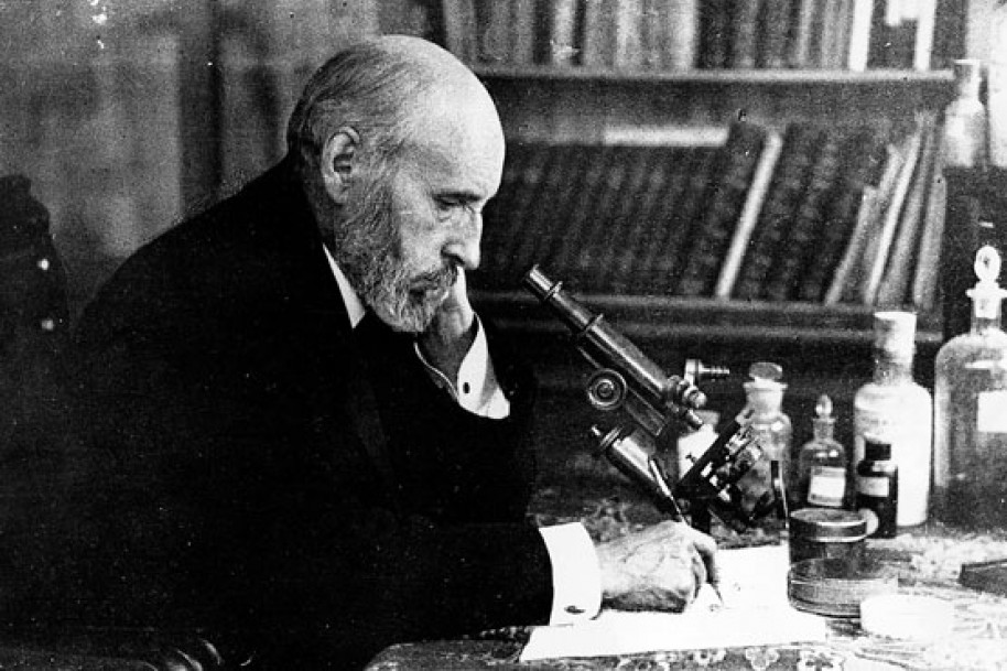 Santiago Ramón y Cajal fue elegido académico numerario de la RAE el 21 de junio de 1905.